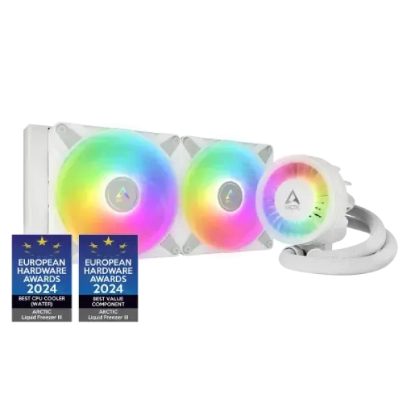 Arctic Liquid Freezer III 280MM ARGB Liquid CPU Cooler White 